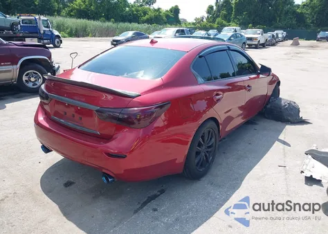 2014 Infiniti Q50 Hybrid Premium z USA, uszkodzony, nr VIN JN1AV7AP0EM692290